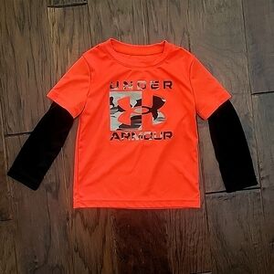 Under Armour 2T Toddler Mesh Long Sleeve Shirt